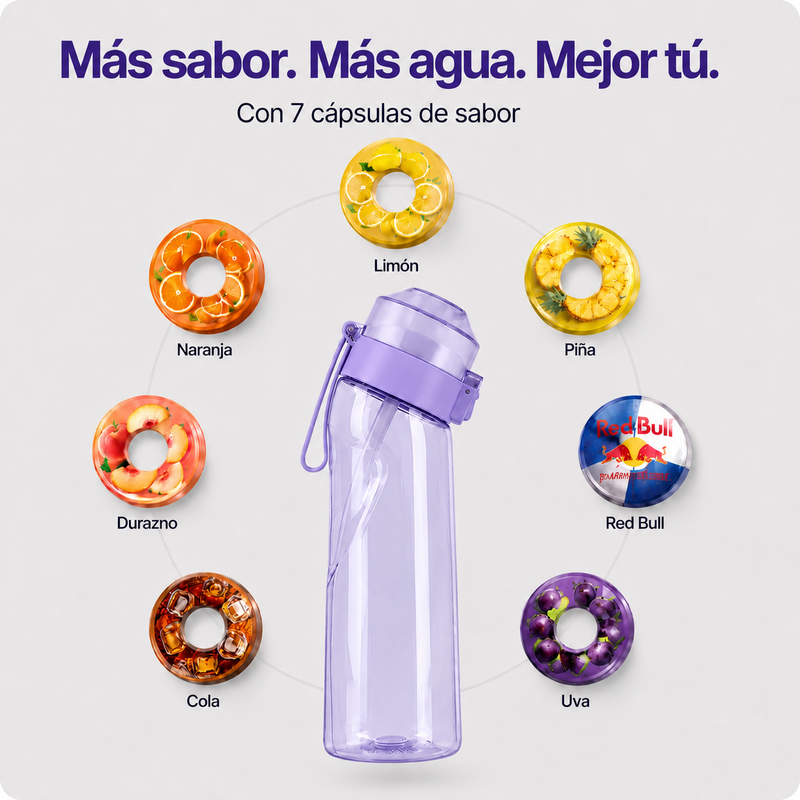 Botella Aromatizante Orluxe. Morada — 7 Pods